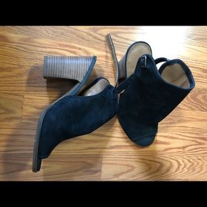 Lucky brand black booties